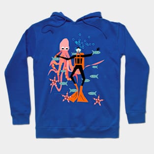 Scuba Diver, underwater adventure! Hoodie